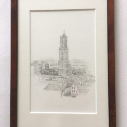 Stadsgezicht Utrecht met Domtoren