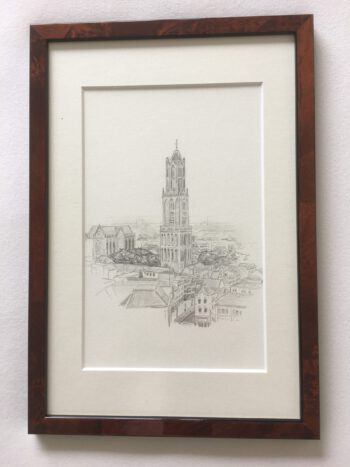 Stadsgezicht Utrecht met Domtoren